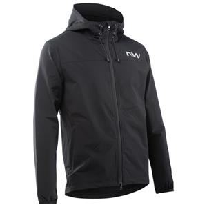 Northwave  Rampage Lightshell Jacket - Fietsjack, zwart/grijs