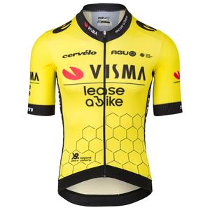 AGU TEAM VISMA-LEASE A BIKE Shirt met korte mouwen Premium Race 2024 fietsshirt met