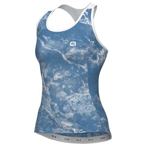 Alé  Women's Pragma Marble Tank Top - Fietshemd, blauw