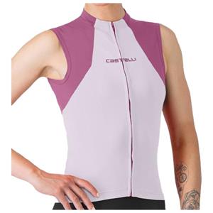 Castelli  Women's Sole Sleeveless Jersey - Fietshemd, purper