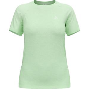 Odlo  Women's T-Shirt S/S Crew Neck Essential Seamless - Sportshirt, groen