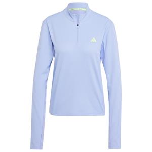 Adidas  Women's Adizero 1/4 Zip - Hardloopshirt, purper/blauw