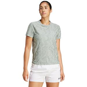 Adidas  Women's Ultimate Engineered Tee - Hardloopshirt, grijs