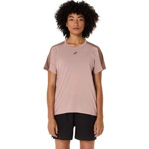 ASICS  Women's Fujitrail Elite S/S Top - Hardloopshirt, roze