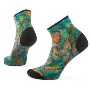 SmartWool  Women's Bike Zero Cushion Jungle Music Ankle Socks - Fietssokken, meerkleurig