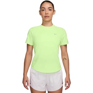 Nike Swift Dri-FIT hardlooptop met korte mouwen voor dames - Geel