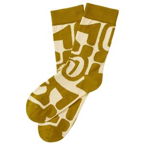 Tranquillo  Women's Socken Abstract - Multifunctionele sokken, olijfgroen