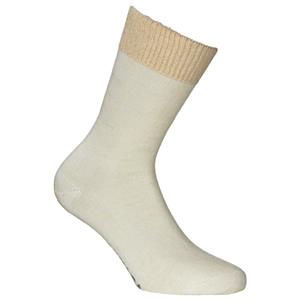 Alpacasocks&Co  Women's Alpaca Sparkle Crew 2-Pack - Multifunctionele sokken, beige