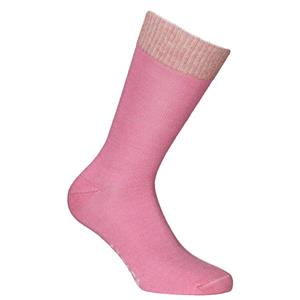 Alpacasocks&Co  Women's Alpaca Sparkle Crew 2-Pack - Multifunctionele sokken, roze