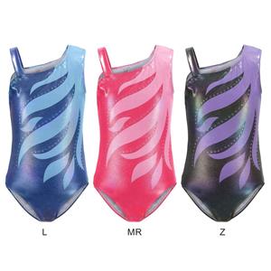 Sunnyway Meisjes Mouwloze schouder Ballet Dans Gymnastiek Danskleding Maillots 6