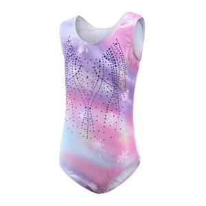 Sunnyway Gymnastiek maillots voor meisjes Bronzing dans turnpakje Mouwloze danskleding Meisjes maillots Atletische balletdansjurk Kinderen 5-14 jaar 10