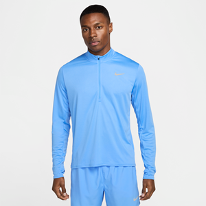 Nike Pacer Dri-FIT hardlooptop met halflange rits voor heren - Blauw