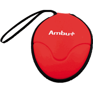 Ambu beademingsmasker softcase met zuurstofventiel