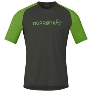 Norrøna  Fjørå Equaliser Lightweight T-Shirt - Sportshirt, grijs