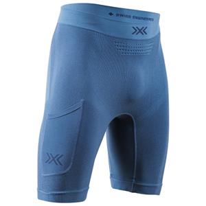 X-BIONIC  Xceed Run Short Tights - Hardloopshort, blauw