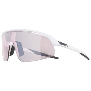 Alpina  Turbo Pro S Q-Lite Mirror S1 - Fietsbril wit/grijs