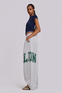 Jaded London LDN Print Grey Marl Monster Joggers women