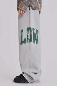 Jaded Man LDN Print Grey Marl Monster Joggers