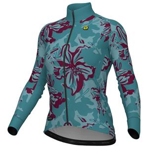 Alé Dames Langarm Jersey Flower damesfietsshirt met lange mouwen