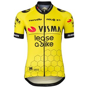 AGU TEAM VISMA-LEASE A BIKE Dameshirt met korte mouwen 2024 fietsshirt met korte