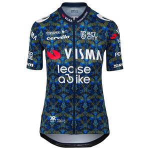 AGU TEAM VISMA-LEASE A BIKE Dameshirt met korte mouwen TdF 2024 damesfietsshirt,