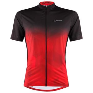 Löffler  Bike Shirt Full-Zip Dome - Fietsshirt, rood