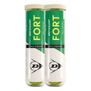 Dunlop Fort All Court 2x Verpakking 4 Stuks