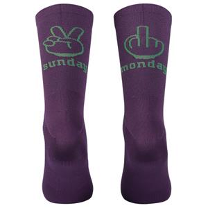 Northwave  Sunday Monday Sock - Fietssokken, purper