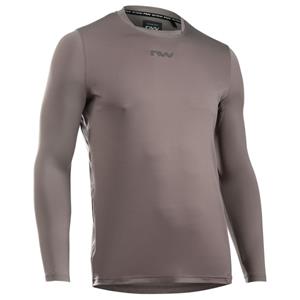 Northwave  Bomb Jersey Long Sleeve - Fietsshirt, grijs/bruin