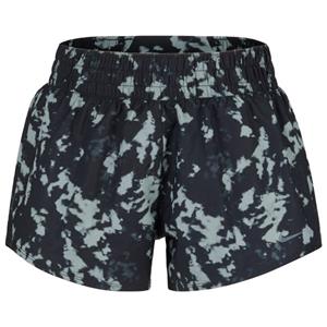 Nike  Women's One DF Mid-Rise 3 Lined Printed Shorts - Short, blauw