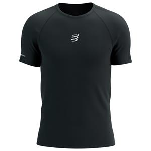 Compressport  Trail Racing S/S T-Shirt - Hardloopshirt, zwart
