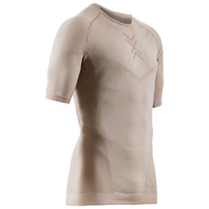 X-BIONIC  Xceed Run Shirt S/S - Hardloopshirt, bruin/grijs