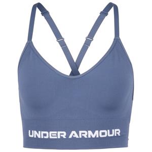 Under Armour  Women's Vanish Seamless Low Bra - Sportbeha, blauw