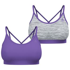 Odlo  Women's Seamless Low Sport Bra - Sportbeha, purper