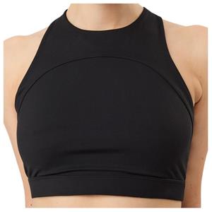 Mandala  Women's High Neck Bra - Sportbeha, zwart