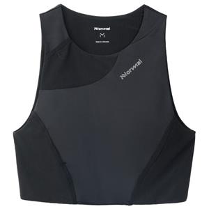 NNormal  Women's Trail Cropped Top - Sportbeha, zwart