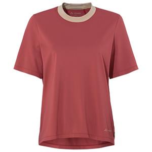 Vaude  Women's Loamer Shirt - Fietsshirt, rood