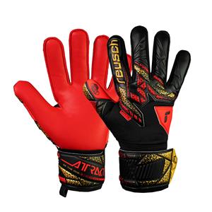 Reusch Attrakt Silver Black Gold Red - Keepershandschoenen - Maat 10