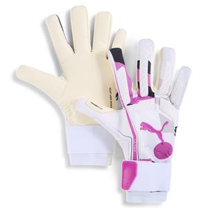 Puma Ultra Ultimate Forever Hybrid White Pure Magenta - Keepershandschoenen - Maat 9 1/2