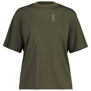 Maloja  Women's LenksteinM. Multi 1/2 - Fietsshirt, olijfgroen