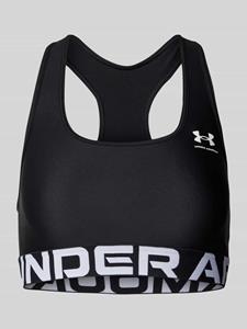 Under Armour HeatGear Mid Brandedportbeha Dames