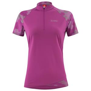 Löffler  Women's Bike Shirt Half-Zip Maja Rise - Fietsshirt, purper