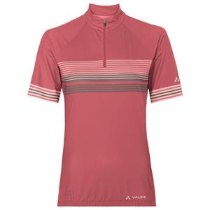 Vaude  Women's Posta Half Zip Tricot II - Fietsshirt, rood