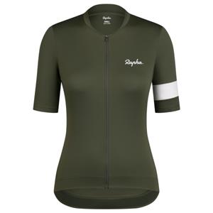 Rapha  Women's Core Jersey - Fietsshirt, olijfgroen