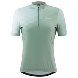 Löffler  Women's Bike Jersey Half-Zip Prisma Mid - Fietsshirt, groen