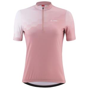 Löffler  Women's Bike Jersey Half-Zip Prisma Mid - Fietsshirt, roze