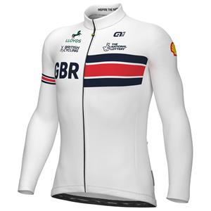 Alé BRITS NATIONAAL TEAM 2025 fietsshirt met lange mouwen, voor heren