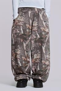 Jaded Man Woodland Camo Baggy Cuffed Monster Joggers