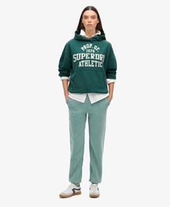 Superdry Vrouwen Essential Logo Joggingbroek met Enkelboorden Blauw