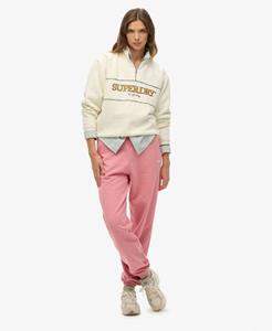 Superdry Vrouwen Effen Joggingbroek Roze
